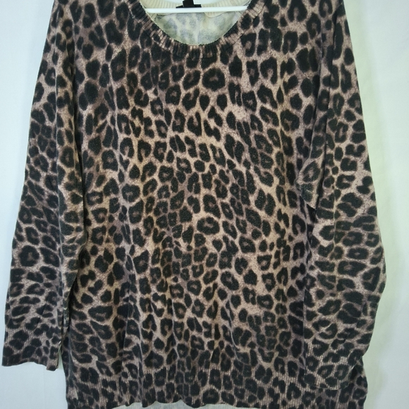 Torrid Leopard Sweater - Picture 2 of 4